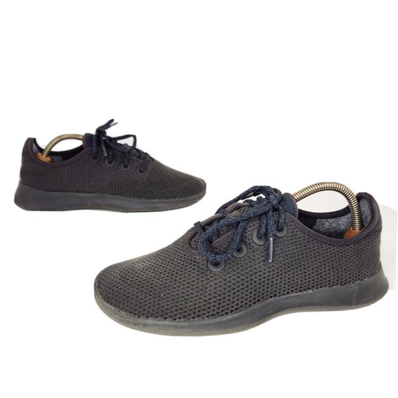 Allbirds Mens Tree Runners Gray Charcoal 1018 Sneakers Running Shoes Size 8 M - Picture 1 of 7